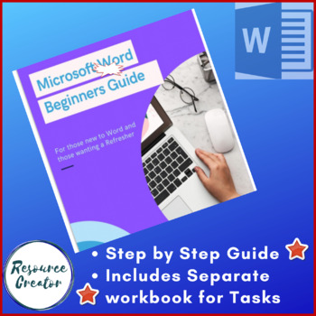 Preview of Microsoft Word Beginners 2019 Training Guide and Workbook