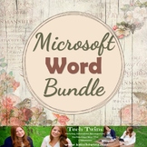 MICROSOFT WORD BUNDLE- Assignments, Projects, Quizzes, & Tests