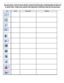 Microsoft Word Icon Identification Worksheet
