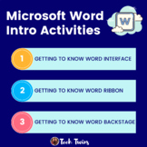 Microsoft Word Intro Activities