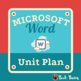 Microsoft Word Unit Plan