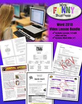 Preview of Microsoft Word 2010 Video Tutorial Bundle - Lessons 1-5