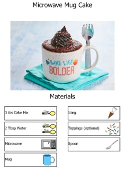 Preview of Microwave Mug Cake