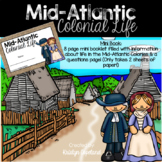 Mid-Atlantic Colonies Mini Book