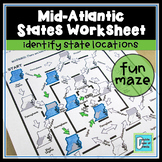 Mid-Atlantic States Worksheet 