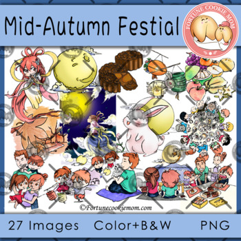 Preview of Mid-Autumn Festival Clip Art