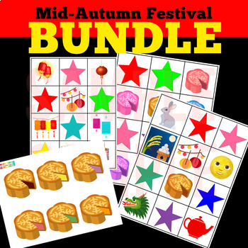 Preview of Mid Autumn Festival Rewards Bundle |  Mooncakes, FAS, Student vs Teacher