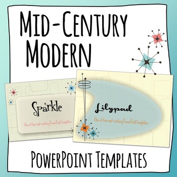 Preview of Mid-Century Modern PowerPoint Templates