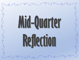Mid-Quarter Goal Reflection