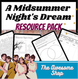 A Midsummer Night's Dream Emergency Sub Plan Activity Pack