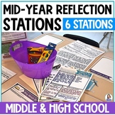 Mid-Year Learning Stations for Middle School - Holidays & 