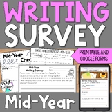 Mid-Year Student Survey | Writing