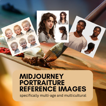 Preview of MidJourney-Created Portraiture References (currently 90 images!)