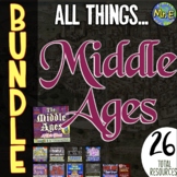 Middle Ages Activities Bundle | 26 Total Middle Ages Resources