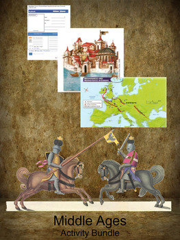 Preview of Middle Ages Activity Bundle - 16 Lessons in 1!