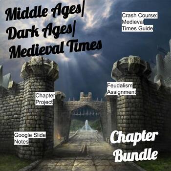 Preview of Middle Ages Bundle - Medieval Times Bundle - Distance Learning - Google Drive