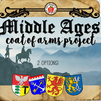 Preview of Middle Ages Coat of Arms Project - 2 Versions
