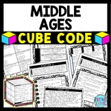 Middle Ages Cube Stations - Reading Comprehension Activity