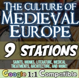 Middle Ages Culture Stations | 9 Stations for Medieval Eur