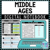 Middle Ages DIGITAL Interactive Notebook | Choice Board