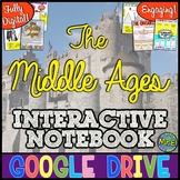 Middle Ages DIGITAL Notebook! Google Drive | Distance Lear