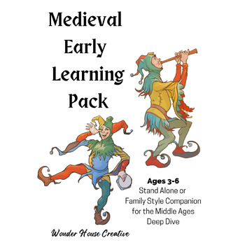 Preview of Middle Ages Early Learning Pack