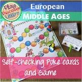 Middle Ages European Game & Task Cards / Poke Cards