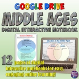 Middle Ages Digital Interactive Notebook for Google Drive 