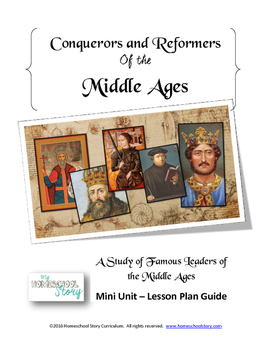 Preview of Middle Ages - History Unit with Literature Guide