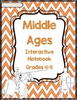 Preview of Middle Ages Interactive Notebook (Grades 4-8)