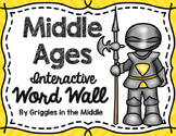 Middle Ages Interactive Word Wall