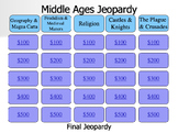 Middle Ages Jeopardy Review Game