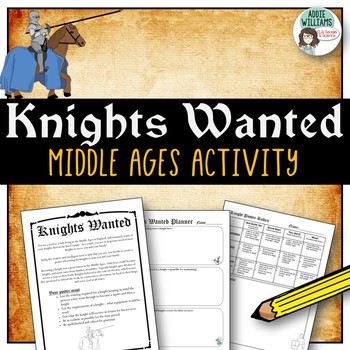Preview of Middle Ages "Knights Wanted" Poster