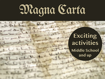 Preview of Middle Ages: Magna Carta Bundle