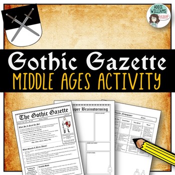 Preview of Middle Ages - Medieval Times Newspaper Project