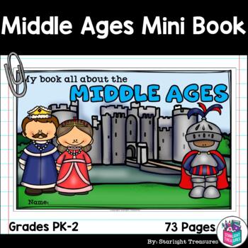 Preview of Middle Ages Mini Book for Early Readers - Medieval Times, Knights, Castles