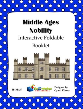 Preview of Middle Ages Nobility Interactive Foldable Booklet