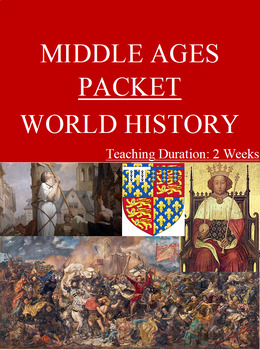 Preview of Middle Ages Packet - Two Weeks!