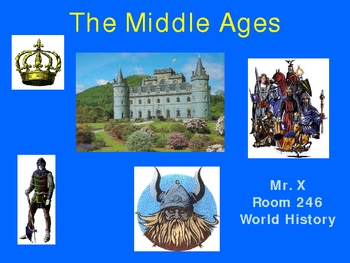Preview of Middle Ages Part 1(2 parts) Powerpoint Presentation