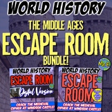 Middle Ages Polyibus Cipher Escape Room BUNDLE | Middle Ag