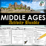 Middle Ages Bundle - Projects and Activities for Medieval Times