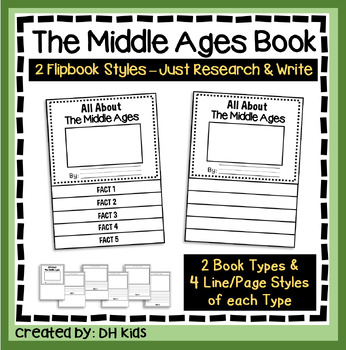 Preview of Middle Ages Report, History Research Project, Period of World History