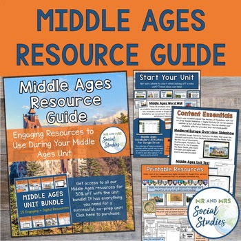 Preview of Middle Ages Resource Guide and Catalog