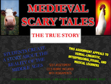 Middle Ages: Medieval Scary Tale Assignment with CCLS Rubric