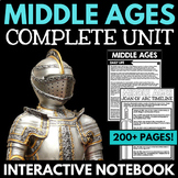 Middle Ages Unit Bundle - Medieval Europe Activities Proje