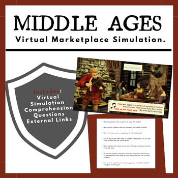 Preview of Middle Ages VIRTUAL Marketplace simulation