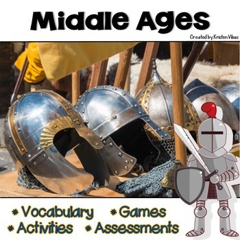 Preview of Middle Ages | Medieval Times | Vocabulary, Activities and Games