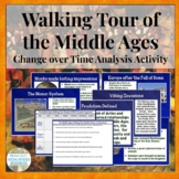 Middle Ages Walking Tour Gallery Walk Content Lesson Activity