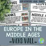 Middle Ages Word Wall