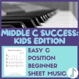 Middle C Success Kids' Edition - Easy C Position Beginner 